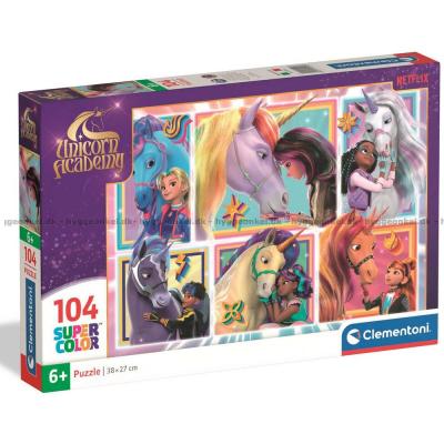 Unicorn Academy: Magiske venner, 104 brikker