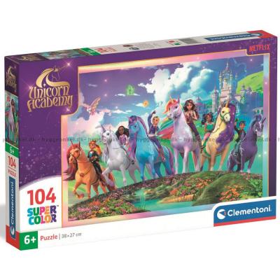 Unicorn Academy: Samlet, 104 brikker