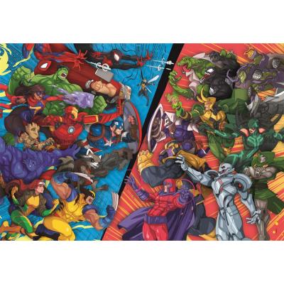 Bilde av Marvel: Helter mot Skurker, 104 brikker