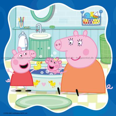 Bilde av Peppa Gris, 3x49 brikker