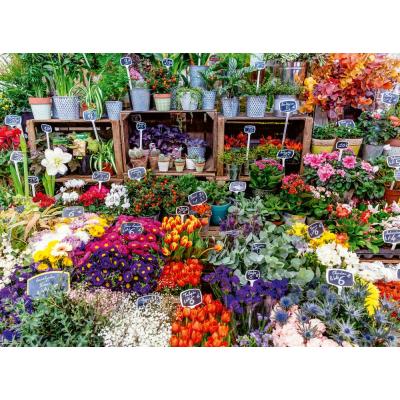 Bilde av Et hav av blomstrende glede, 500 brikker