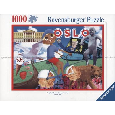 Oslo på kryss og tvers, 1000 brikker