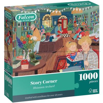 Lesekroken i bokhandelen, 1000 brikker