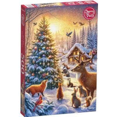 Skogens julestemning, 500 brikker