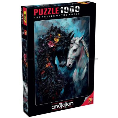 Hestenes fargerike forening, 1000 brikker