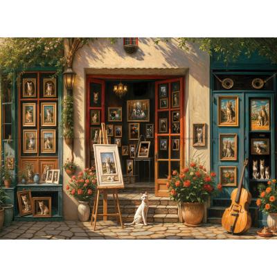 Bilde av Farella: Kattenes galleri, 1000 brikker