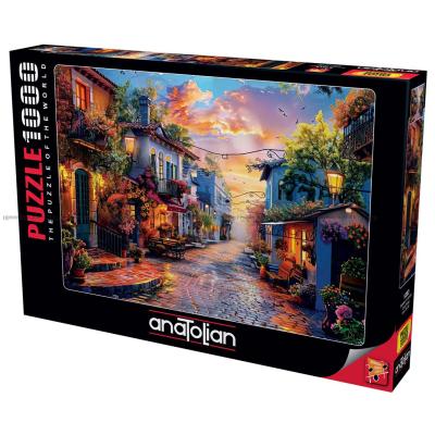 Kveldsstemning i gaten, 1000 brikker