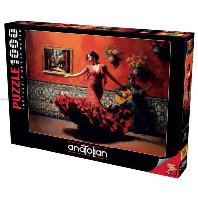 Flamencoens lidenskap, 1000 brikker