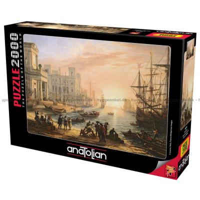 Skip i kveldslys, 2000 brikker