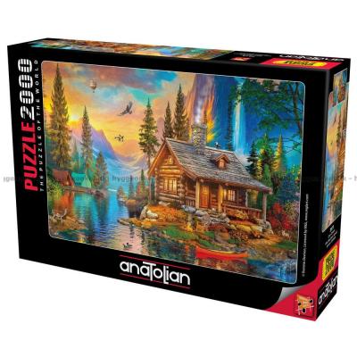 Davison: Skogens ro, 2000 brikker