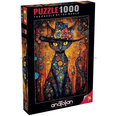 Kattens blomsterhatt, 1000 brikker