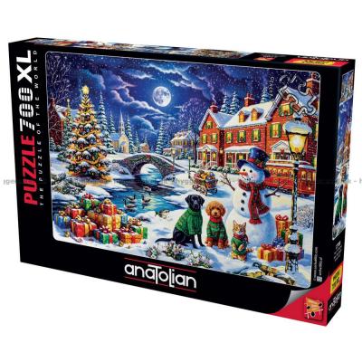 Julemagi i den snødekte byen, 700 brikker