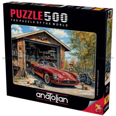 Farella: Drømmen i garasjen, 500 brikker