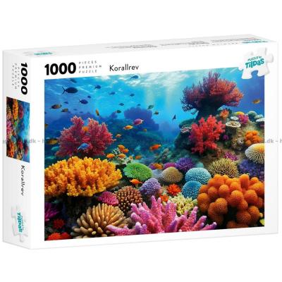Koralrevet, 1000 brikker