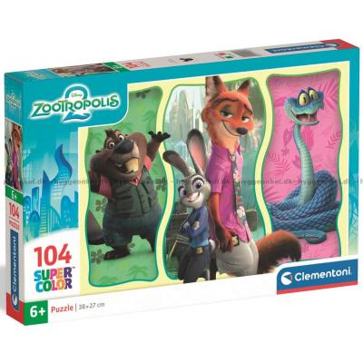 Disney: Zootropolis 2, 104 brikker