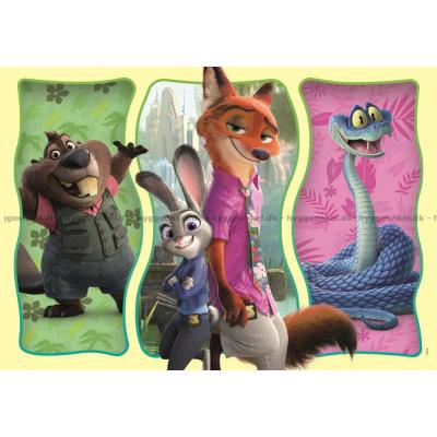 Bilde av Disney: Zootropolis 2, 104 brikker