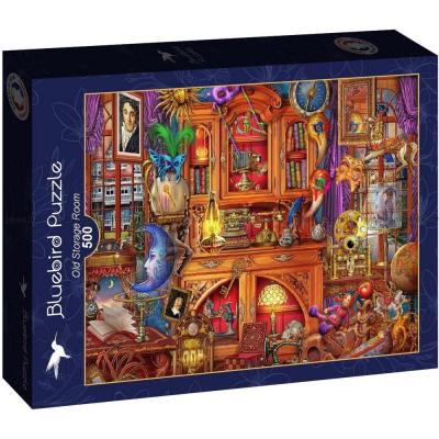 Marchetti: Skatter gjemt blant bøker og masker, 500 brikker