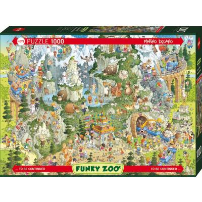 Degano: Funky Zoo - Himalaya, 1000 brikker
