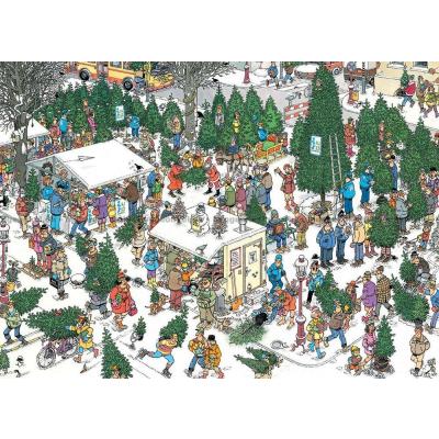 Bilde av Juletresalget, 1000 brikker