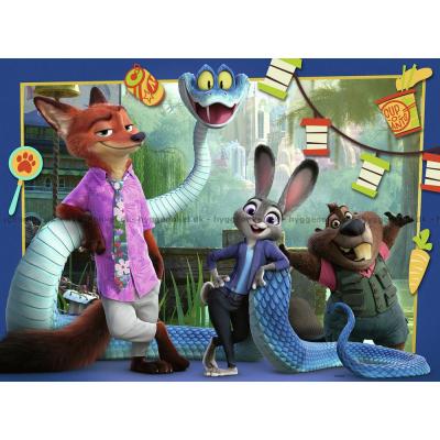 Bilde av Disney: Zootropolis 2, 100 brikker