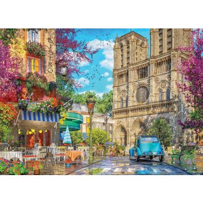 Bilde av Davison: Parisstemning ved Notre Dame, 1000 brikker