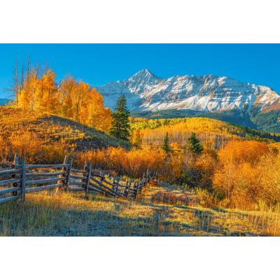 Bilde av USA: Wilson Peak om høsten, 1000 brikker