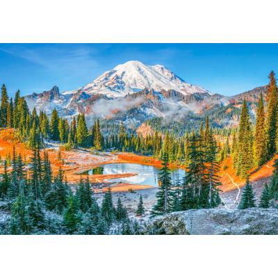 Bilde av USA: Mount Rainier nasjonalpark, 1000 brikker