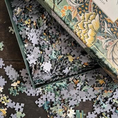 Bilde av William Morris: Blomstertrylleri, 1000 brikker