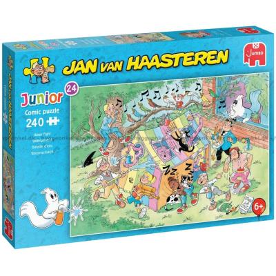 Bilde av Vannkamp i hagen, 240 brikker