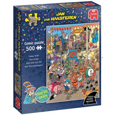 90 og klar for fest, 500 brikker