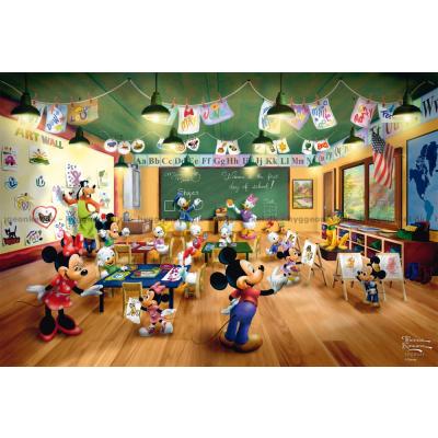 Bilde av Disney: Kinkade - Mikke og Minni i klasserommet, 200 brikker