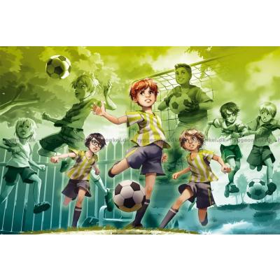 Bilde av Fotballkampen er i full gang, 150 brikker