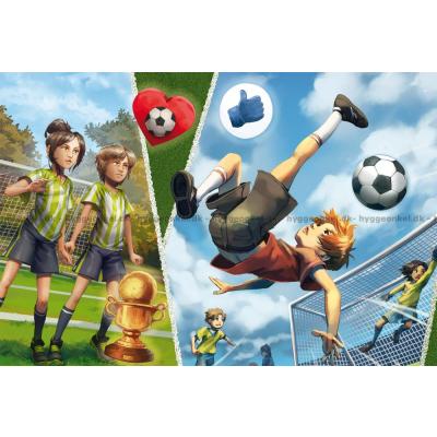 Bilde av Fotball - Drømmen om seier, 200 brikker