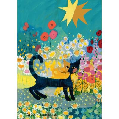Bilde av Wachtmeister: Katten i blomsterhavet, 1000 brikker