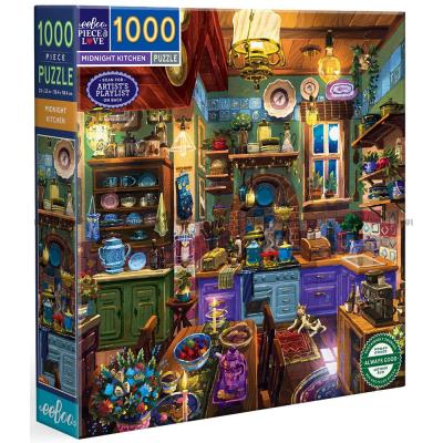 Kjøkkenet om natten, 1000 brikker