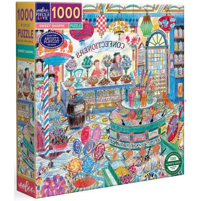 Paradis for godtemunner, 1000 brikker