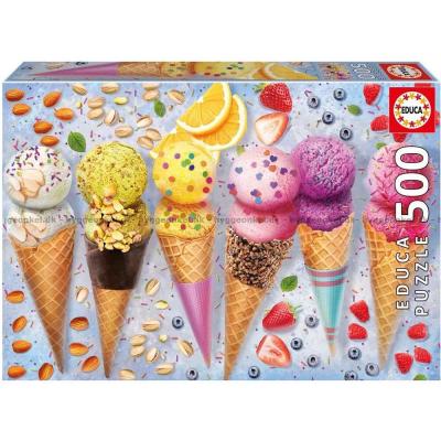 Sommerens søte fristelser, 500 brikker