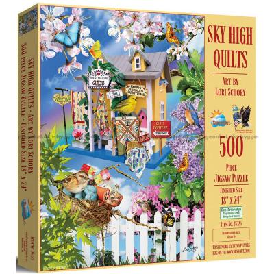 Schory: Den lille butikken i hagen, 500 brikker