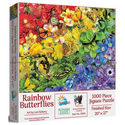 Schory: Naturens fargerike palett, 1000 brikker