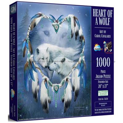 Ulver i natten, 1000 brikker