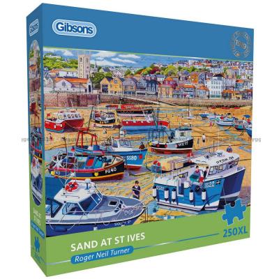 Turner: Fiskebåtene på stranden, 250 brikker