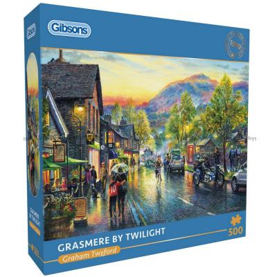 Twyford: Kveldsstemning i Grasmere, 500 brikker