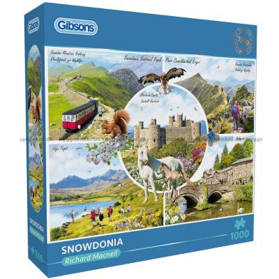 Macneil: Snowdonias vakre natur, 1000 brikker