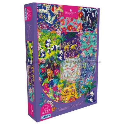 House of Turnowsky: Fargerik fest i naturen, 1000 brikker