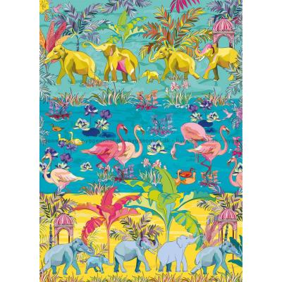 Bilde av House of Turnowsky: Flamingoenes oase, 1000 brikker