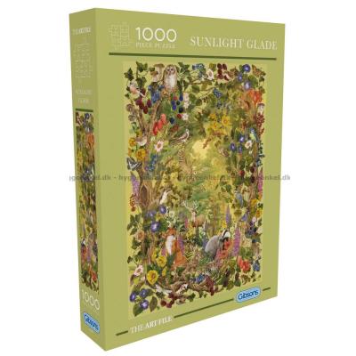 Naturen kaller: Skogens skjulte skatter, 1000 brikker