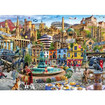 Bilde av Chesterman: Sjarmerende Edinburgh, 1000 brikker