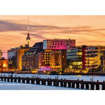 Kveldslys over Berlin, 1000 brikker