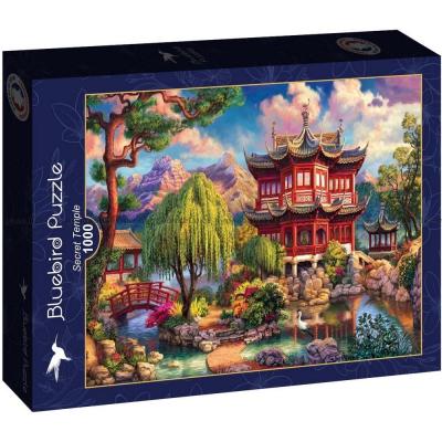 Den fredfulle hagen ved tempelet, 1000 brikker