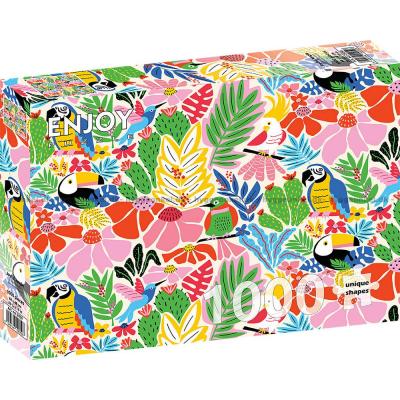 Eksotiske fugler, 1000 brikker